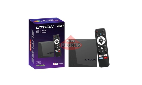 Смарт приставка UTOCIN TX99 2/16 GB 4K Box Rockchip RK3539 Android 14.0 WiFi 2.4/5+BT - 6