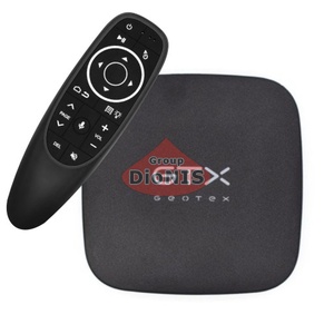 Медиаплеер Geotex GTX-R2i Smart TV Box 2/16 Amlogic S905W Android 7.1 Аэропульт голосовой подсветка Wi-Fi 2.4/5GHz+BT
