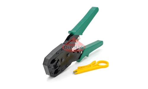 Крімпер Yugtorg XL-315 для обтискання RJ-45 8P8C, RJ-12/11 6P6C 4P/6P/8P (10129) Кліщі обтискні - 1
