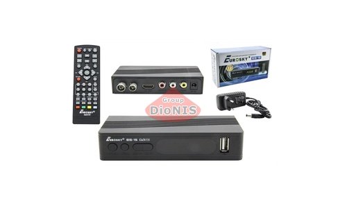 Ресивер Eurosky ES-15 цифровой эфирный DVB-T2 - 2