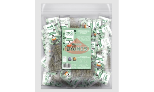 Чай зеленый Tea Moments Original Green Vibe Оригинальное зеленое настроение 50 кадди-пакет по 2.2 г - 4