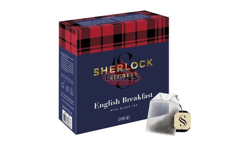 Чай черный Sherlock Secrets English Breakfast Английский Завтрак 100 пак по 2 г - 2