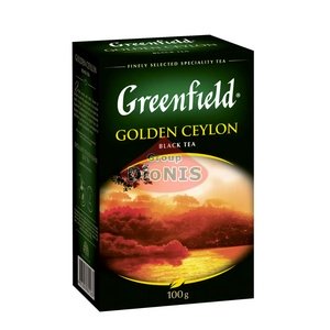 Чай черный Greenfield Golden Ceylon 100 г листовой Золотой Цейлон Гринфилд