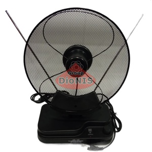 Антена DVB-T2 Кімнатна LOCUS LCS-028 МВ/ДМВ/FM всехвильова з підсилювачем 220В/12В 30-35 дБ