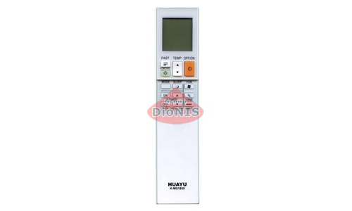 Пульт для кондиционера Mitsubishi K-MS1859 PVC универсальный - 2