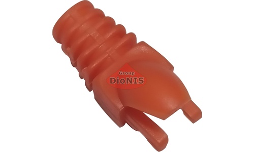 Ковпачок коннектора RJ45 Yugtorg Cat5/Cat6 ПОМАРАНЧЕВИЙ 100 шт 14702 - 1