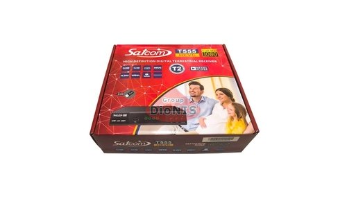 Приставка Т2 Satcom T555 HEVC LAN металл H.265 GX6702 цифровой тюнер DVB-T2/C ресивер - 3