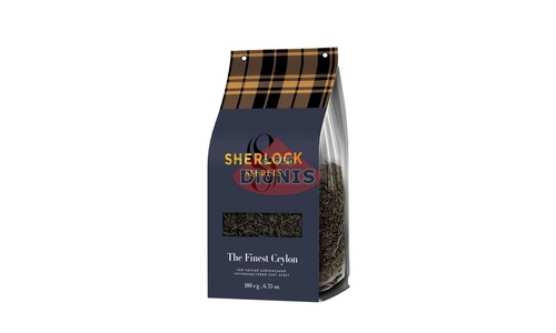 Чай черный Sherlock Secrets The Finest Ceylon Лучший Цейлон 180 г крупнолистовой - 1
