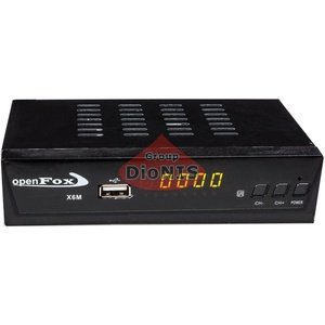 Ресивер OpenFOX x-6M HD DVB-S/S2 метал IPTV YouTube