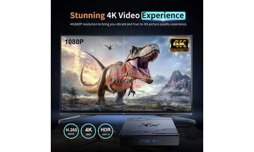 Смарт приставка X96 NEX 2/16 GB 4K/8K Amlogic S905Y5 Android 14.0 WiFi 2.4/5+BT - 6