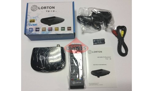 Ресивер LORTON T2-12 HD цифровой эфирный DVB-T2 (12В) - 5
