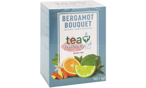 Чай черный Tea Moments Bergamot Bouguet Букет Бергамота 90 г листовой - 1
