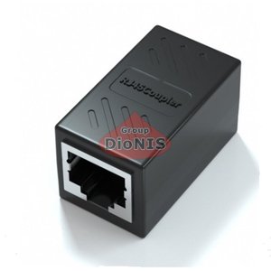 Соединитель RJ45 RITAR Для патч-кордов мама/мама экранированный 8P8C Черный 11877 Поштучно 