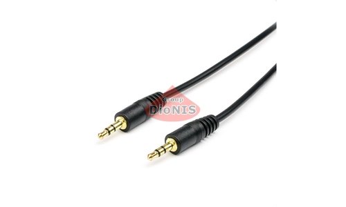 Подовжувач Audio DC 3.5 тато-тато 7.5м ATCOM Кабель Stereo Black (17438) - 1