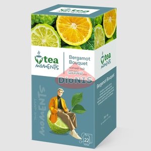 Чай черный Tea Moments Bergamot Bouquet Букет Бергамота 22 саш по 1.8 г