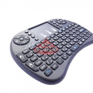 Клавиатура беспроводная с тачпадом Air Keyboard mini size і8 2.4G (батарейки., NO LED, EN-бел.RU-бел.)