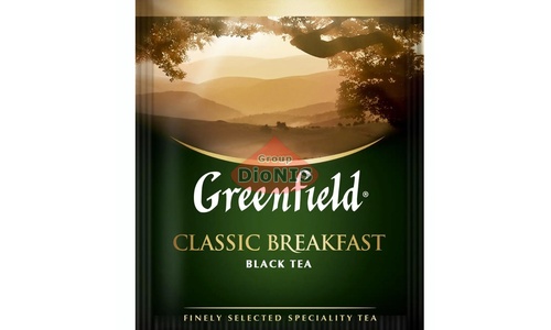 Чай черный Greenfield Classic Breakfas Классический завтрак 100 саш по 2 г ХоРеКа - 1