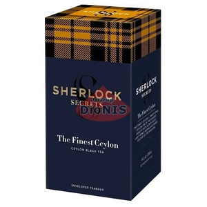 Чай черный Sherlock Secrets The Finest Ceylon Лучший Цейлон 22 саш по 2 г