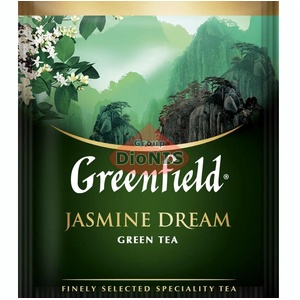 Чай зеленый Greenfield JASMIN DREAM 100 саш по 2 г с жасмином Гринфилд ХоРеКа