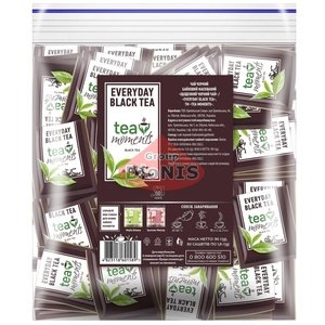 Чай чорний Tea Moments Everyday Black Tea Щоденний Чорний чай 50 саш по 1.8 г