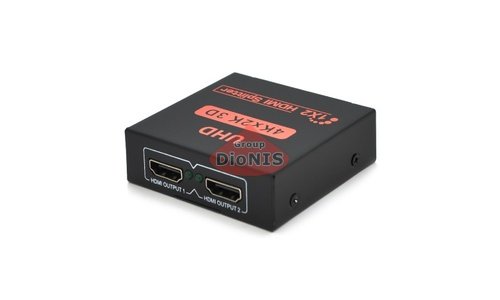 Активний HDMI спліттер 1 на 2 порти v1.4 1080Р/4K/2K/3D DC 5V/2A 17275 - 3