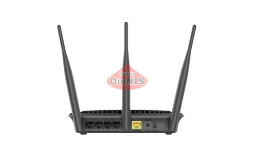 Маршрутизатор (роутер) D-Link Dir-809 (RB) 2.4 і 5 ГГц Чорний AC750 802.11 ac/n/g/b/a - 3