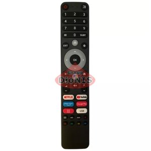 Пульт для телевизора LIBERTON LTV-55U01AT, LTV-50U01 с голосовым управлением
