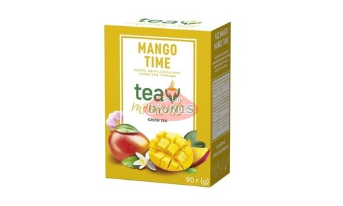 Чай зеленый Tea Moments Mango Time Время манго 90 г листовой - 1