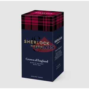 Чай черный Sherlock Secrets Crown of England Корона Англии 22 саш по 2 г байховый высшего сорта