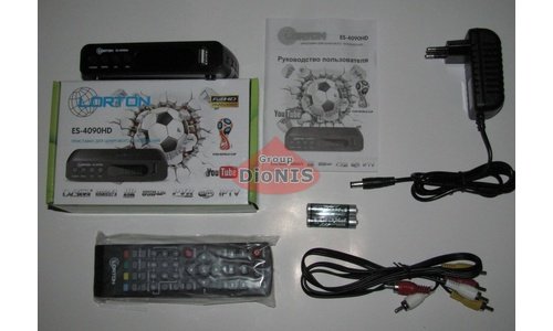 Ресивер LORTON ES-4090HD цифровий ефірний DVB-T2 - 3
