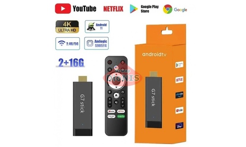 Смарт приставка G7 STICK ATV 2/16 GB Amlogic S905Y4 Android 11 WiFi 2.4/5.0+BT - 2