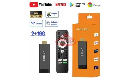 Смарт приставка G7 STICK ATV 2/16 GB Amlogic S905Y4 Android 11 WiFi 2.4/5.0+BT - 2