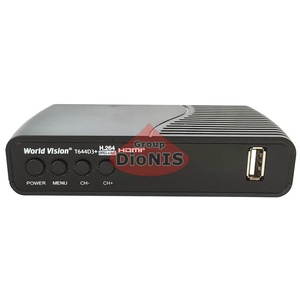 Приставка Т2 World Vision T644D3+ FM H.264 HDMI-CEC Цифровий DVB-T2/C ресивер тюнер