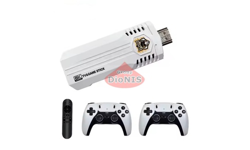Игровая консоль K8Pro Game Stick 2/16 Гб Android 12 Alwinner H313 WiFi 2.4/5.0, 40000 игр - 2