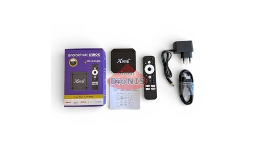 Смарт приставка X96Q 2/16 GB 4K Box Rockchip RK3518 Android 14.0 WiFi 2.4/5+BT - 7