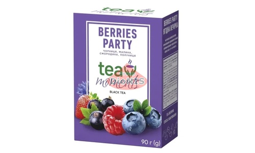 Чай черный Tea Moments Berries Party Ягодная вечеринка 90 г листовой - 1