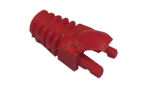 Ковпачок коннектора RJ45 Yugtorg Cat5/Cat6 ЧЕРВОНИЙ 100 шт 14701 - 1