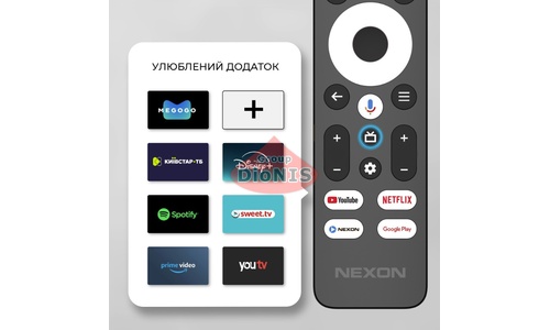 Пульт для смарт приставки NEXON BX23 з голосовим керуванням - 4