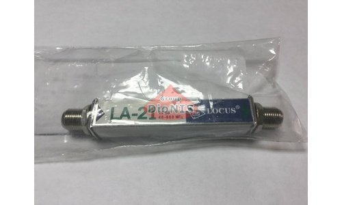 Усилитель антенный DVB-T2 Locus LA-21 корпус металл 12В 21 дБ - 3
