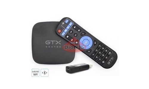 Комплект Geotex GTX-R2i Smart TV Box 2/16 з USB Т2 приймачем T230C Android 7.1 Wi-Fi 2.4/5GHz + BT - 1