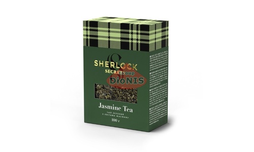 Чай Зелений Sherlock Secrets Jasmin Tea Зелений з квітами жасмину 100 г крупнолистовий - 1