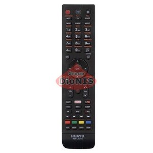Пульт для телевізора HISENSE HUAYU RM-L1316 універсальний Smart TV,3D, YouTube, Netflix
