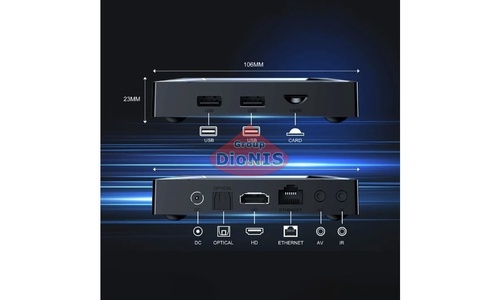 Смарт приставка X96 M200 2/16 GB 4K Amlogic S905X5M Android 14.0 WiFi 2.4/5+BT - 5