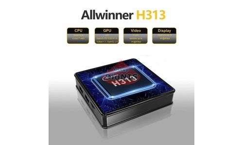 Смарт приставка X96 X5 2/16 GB 4K Box Allwinner H313 Android 10.0 WiFi 2.4/5+BT - 4