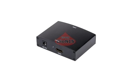 Конвертер ATCOM перехідник з VGA + 2RCA to HDMI CONVERTER HDV01 Чорний (15271) - 2