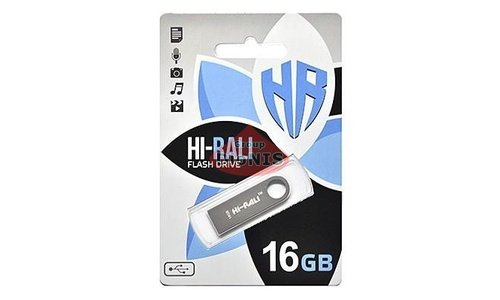 Hi-Rali 16 GB USB Shuttle series Silver HI-16GBSHSL Флеш пам'ять - 1