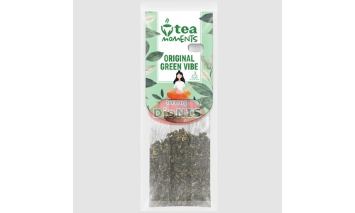 Чай зеленый Tea Moments Original Green Vibe Оригинальное зеленое настроение 50 кадди-пакет по 2.2 г - 3