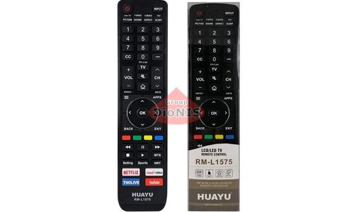 Пульт для телевізора HISENSE HUAYU RM-L1575 універсальний - 1