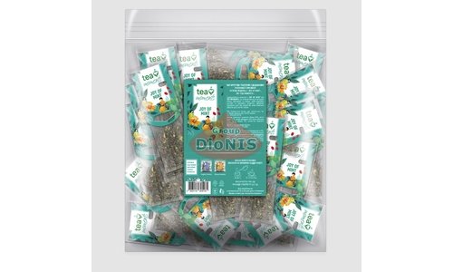 Чай фруктово-трав'яний Tea Moments Joy of Mint М'ятна радість 50 кадді-пакет по 2.2 г з каркаде - 3