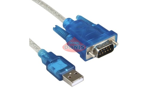 Кабель USB to RS-232 з перехідником RS-232 (9 pin) (02329) - 1
